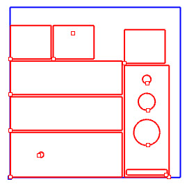A preview of the nested sheet