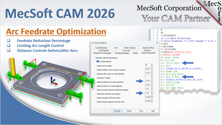 Watch the Webinar Segment: Arc Feedrate Optimization