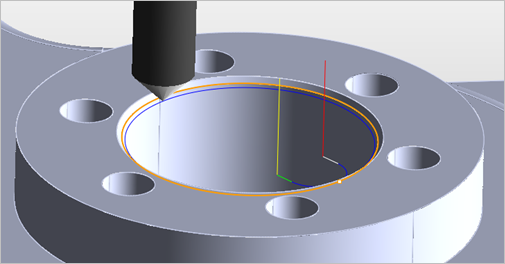 2½ Axis Chamfering using a Vee Mill