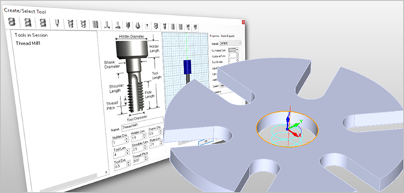 2½ Axis Thread Milling