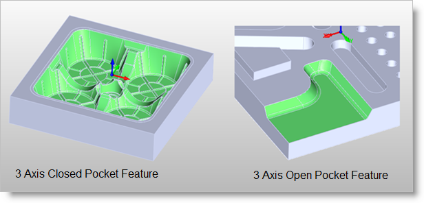 Some 3 Axis Feature Examples