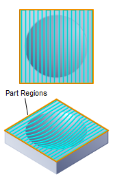Parallel Finishing, 3 Axis