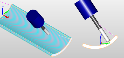 4 Axis Drive Surface Machining