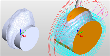 4 Axis R-Level (Parallel) Roughing