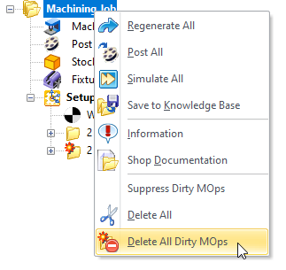 Delete All Dirty MOps