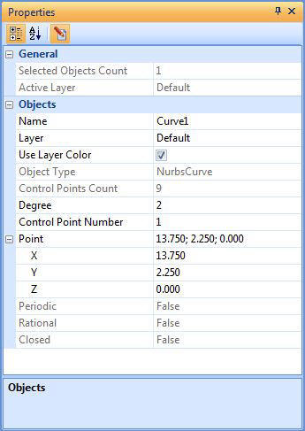 Object Properties Dialog