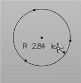 DimensionCircleRadius3Points4