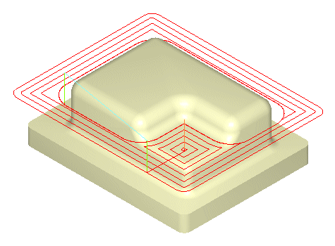 3 Axis Horizontal Roughing – Stock Offset (Pocketing)