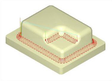 3 Axis Valley Remachining Operation