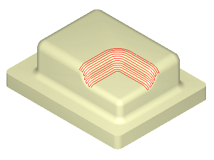 3 Axis Between 2 Curves Machining Operation