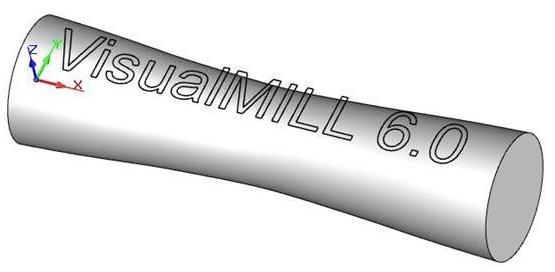 4th Axis Engraving Operation Geometry