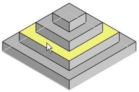 Selecting a Flat area Feature for Roughing