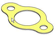 Selecting a Flat area Feature for Profiling