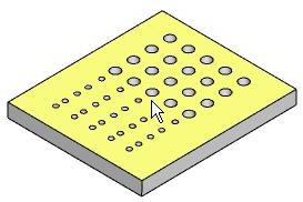 Selecting a Flat area Feature for Hole Making (Drilling, Tapping, Bore and Rev Bore)