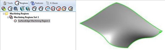 Select surface edge and press enter or right mouse button click to end selection. - Premium Configuration shown