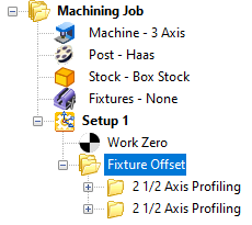 Creating/Editing operations under a Fixture Offset operation