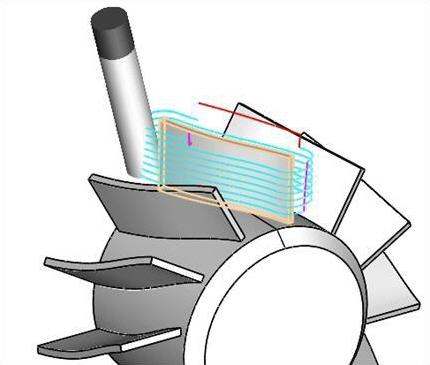 Swarf Machining, 5 Axis Example