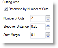 Cutting Area Parameters, Swarf, 5 Axis