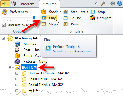 Simulate all Operations within Active Setup