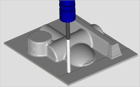 An Example of Cut Material Simulation