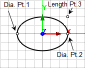 Ellipse Diameter End Pt. DoneDone