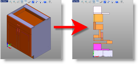 Explode Cabinet Design