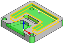 Feature pre-selection highlight