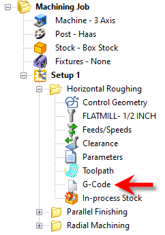 G-Code Browser: Tool Crib menu item