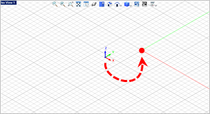 Move the the origin of the grid to this location.