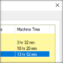 Optimize Machining Time Estimates!