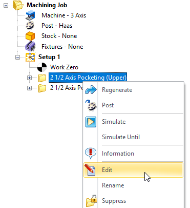 MILL Module shown, Similar for MILL-TURN, TURN and Profile-NEST