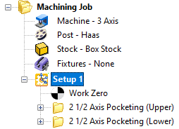 Note: MILL Module shown, Similar for MILL-TURN, TURN and Profile-NEST