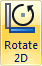 Rotate selected Object in 2D
