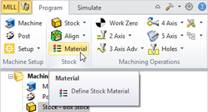 MILL Module shown, Similar for MILL-TURN, TURN and Profile-NEST