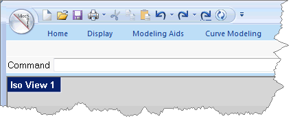 The Ribbon Bar is shown Minimized