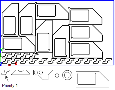 Now this part is set as Priority #1