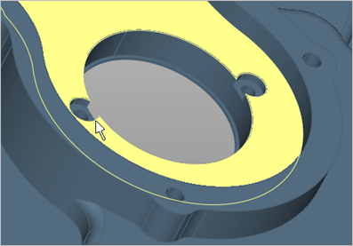 Partial Hole Feature Example
