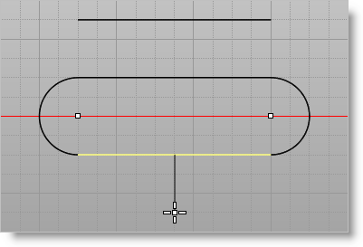 Repeat the offset for the horizontal line at the bottom