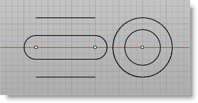 Create a circle with center 7,0 and radius 1.25