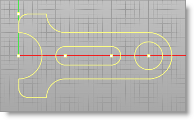 Select all the curves by using a crossing window selection
