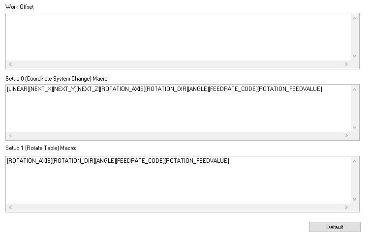 The Setup section of the Post-Processor Generator (PPG) dialog for our haas-blog.spm post definition file.