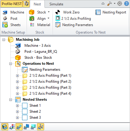Profile-NEST Browser