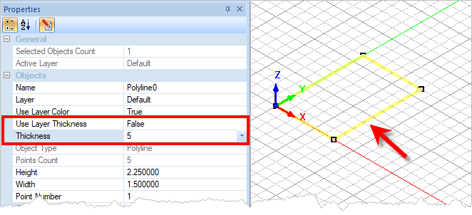 Edit the Width of a line or curve