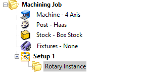 Roraty Instance operation shown in MOps Browser