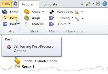 Set Post-Processor Options