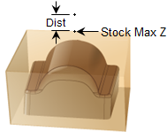 3 Axis Stock Max + Dist