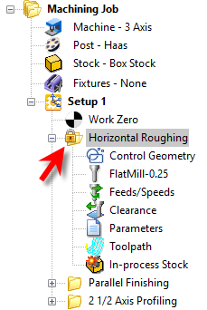 Suppressed Operation Icon